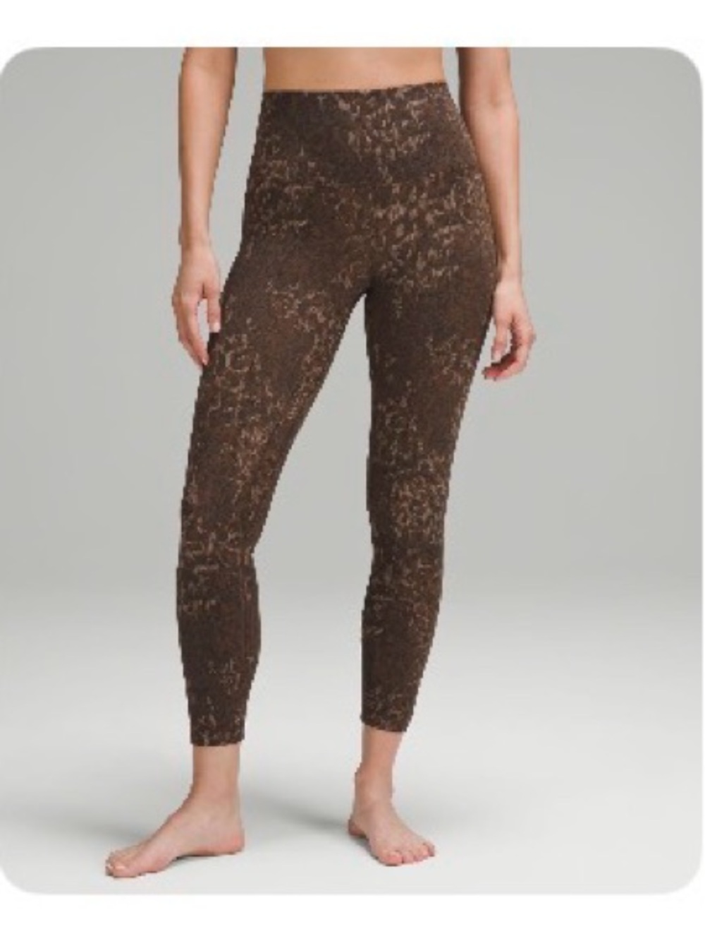 new lululemon Align™ High-Rise Pant 25"
Lined Truleopard MAX Brown Multi 8